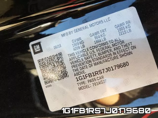 1G1FB1RS7J0179680 фото 2