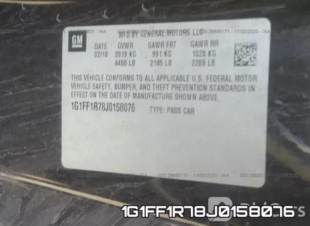 1G1FF1R78J0158076 фото 10