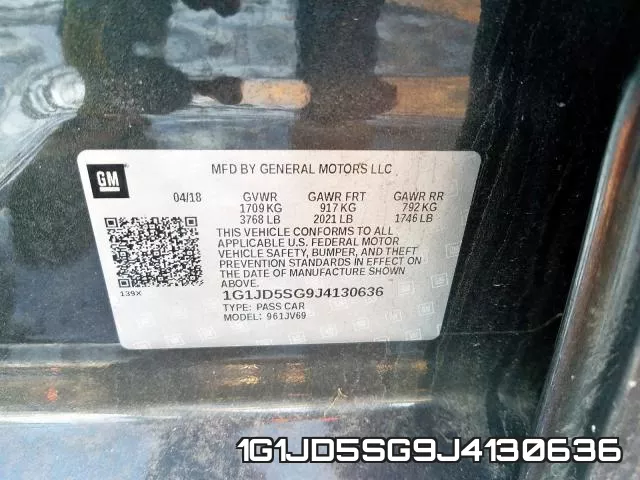 1G1JD5SG9J4130636 фото 2