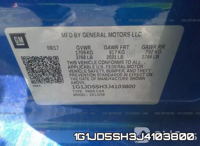 1G1JD5SH3J4103800 фото 10