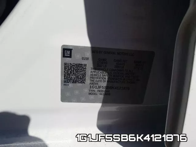 1G1JF5SB6K4121876 фото 2