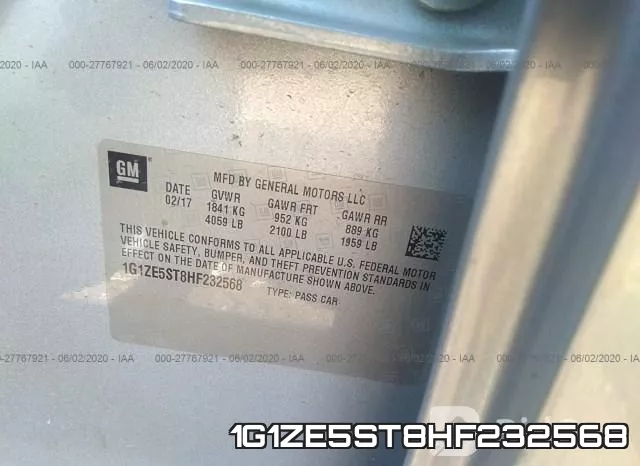 1G1ZE5ST8HF232568 фото 10