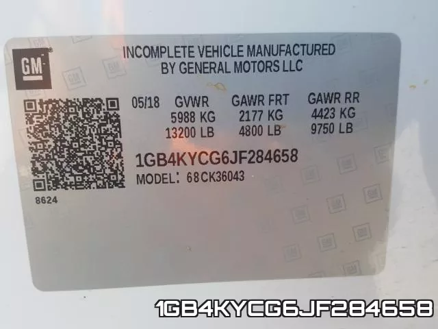 1GB4KYCG6JF284658 фото 2
