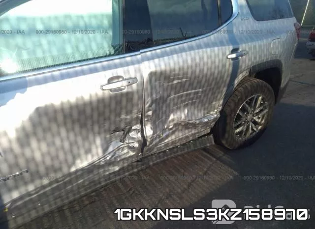 1GKKNSLS3KZ158970 фото 7
