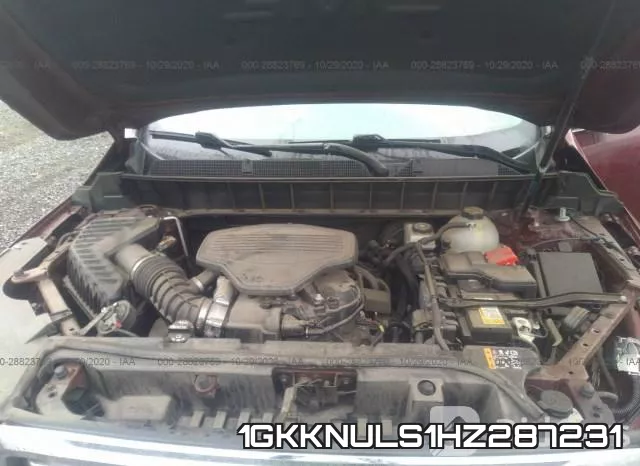 1GKKNULS1HZ287231 фото 2