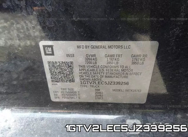 1GTV2LEC5JZ339256 фото 10