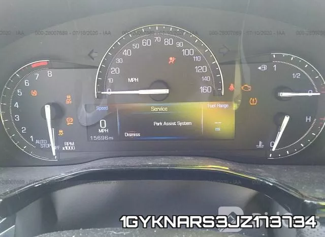 1GYKNARS3JZ173734 фото 8