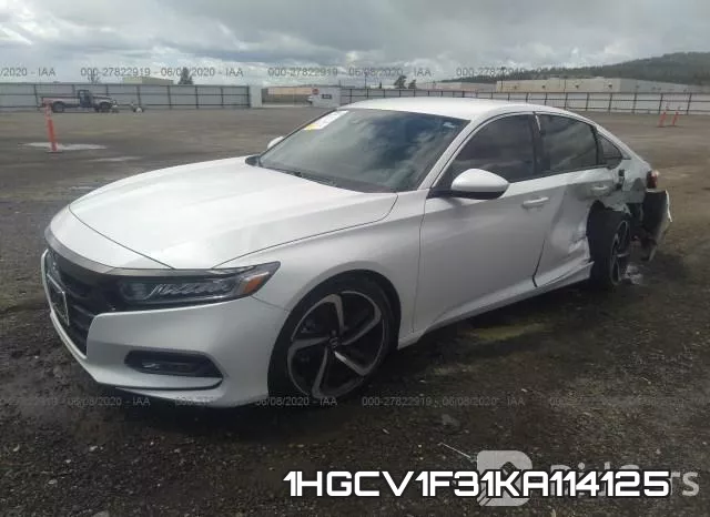 1HGCV1F31KA114125 фото 3