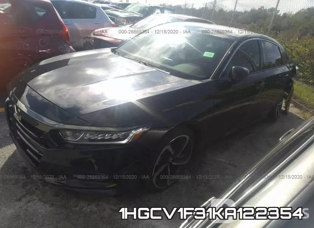 1HGCV1F31KA122354 фото 3