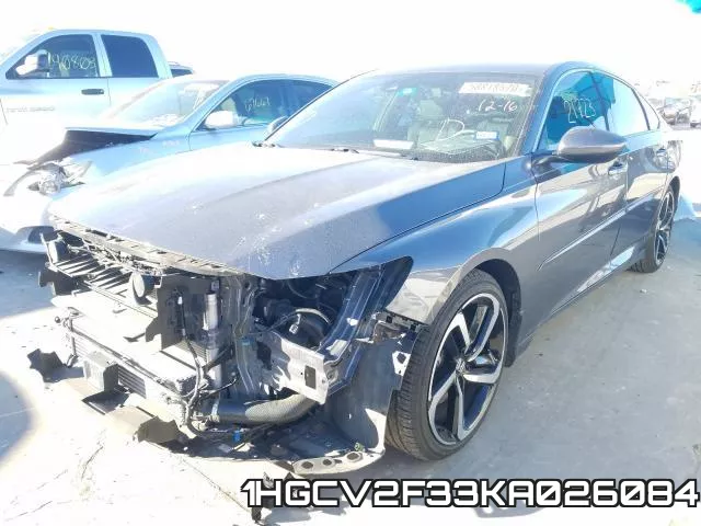 1HGCV2F33KA026084 фото 3
