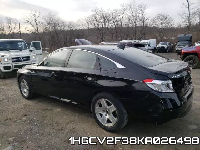 1HGCV2F38KA026498 фото 4