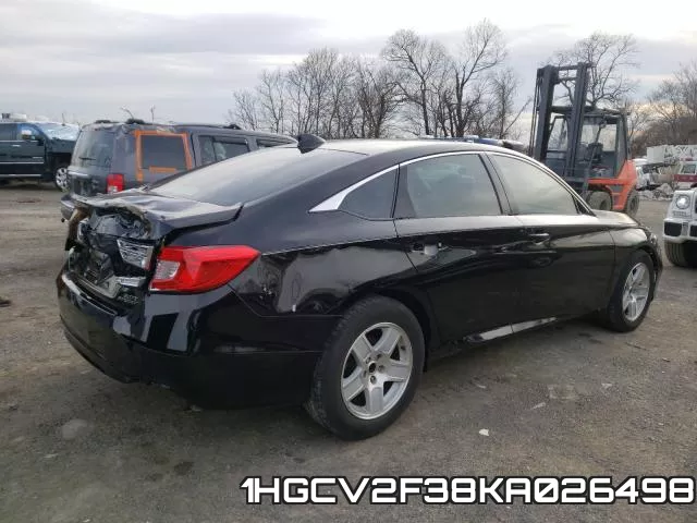 1HGCV2F38KA026498 фото 5