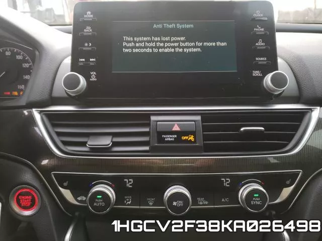 1HGCV2F38KA026498 фото 9