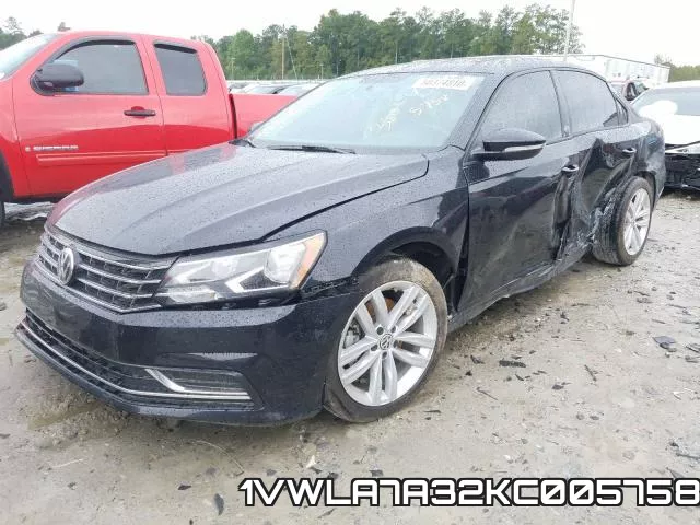 1VWLA7A32KC005758 фото 2