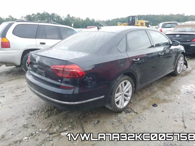 1VWLA7A32KC005758 фото 4