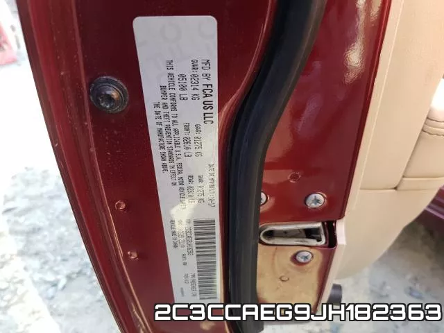 2C3CCAEG9JH182363 фото 2