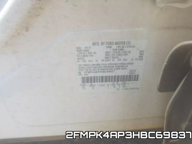 2FMPK4AP3HBC69837 фото 2