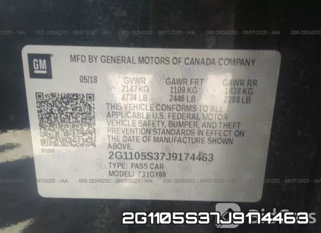 2G1105S37J9174463 фото 7