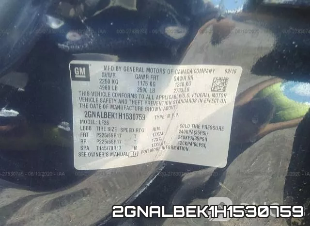 2GNALBEK1H1530759 фото 9
