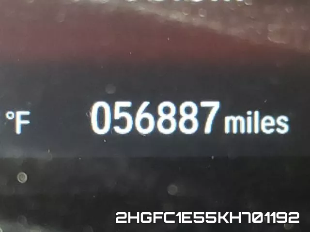 2HGFC1E55KH701192 фото 9
