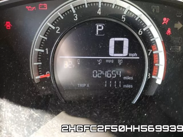 2HGFC2F50HH569939 фото 9