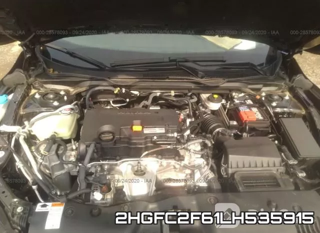 2HGFC2F61LH535915 фото 2