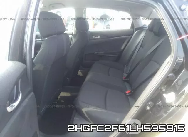 2HGFC2F61LH535915 фото 9
