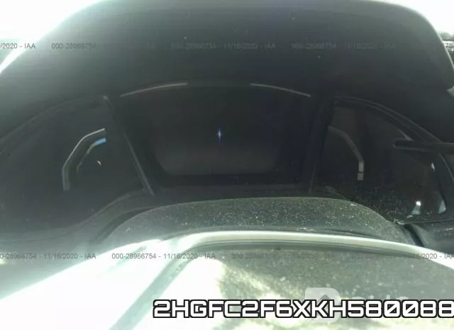 2HGFC2F6XKH580088 фото 2