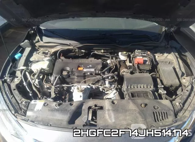 2HGFC2F74JH514174 фото 2