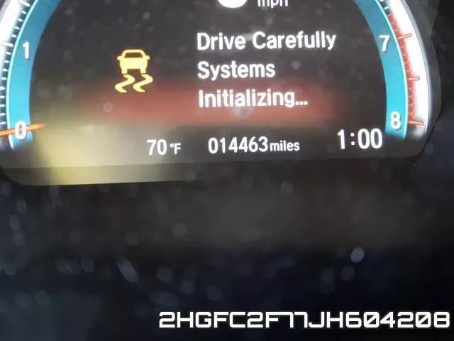2HGFC2F77JH604208 фото 9