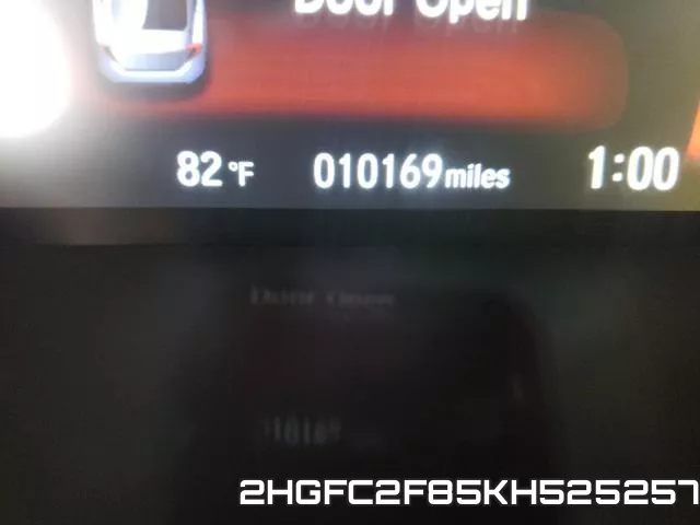 2HGFC2F85KH525257 фото 9