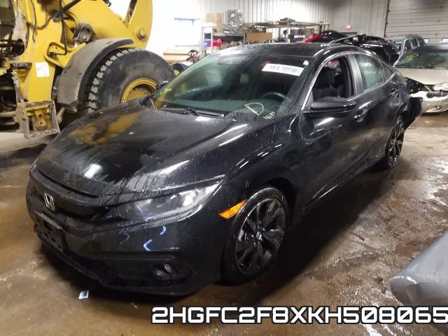 2HGFC2F8XKH508065 фото 3