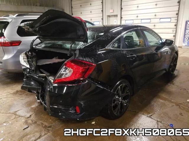 2HGFC2F8XKH508065 фото 5