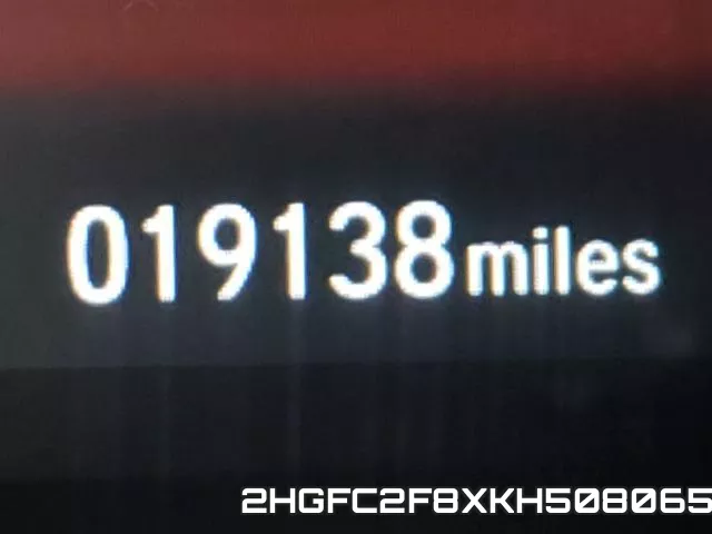 2HGFC2F8XKH508065 фото 8