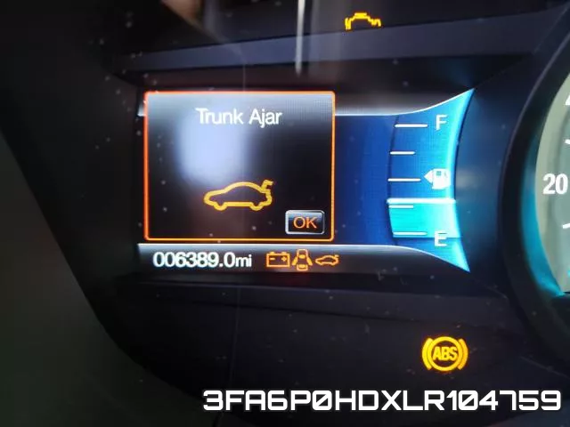 3FA6P0HDXLR104759 фото 8