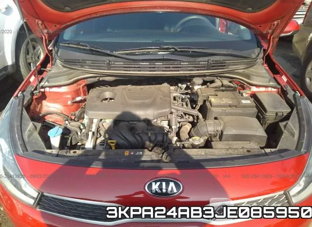 3KPA24AB3JE085950 фото 2