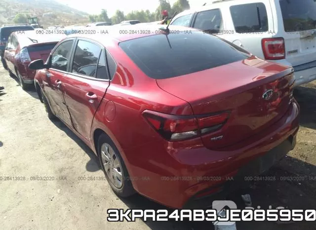 3KPA24AB3JE085950 фото 4