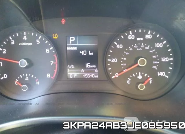 3KPA24AB3JE085950 фото 8