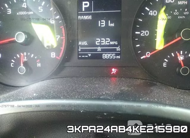 3KPA24AB4KE215980 фото 8