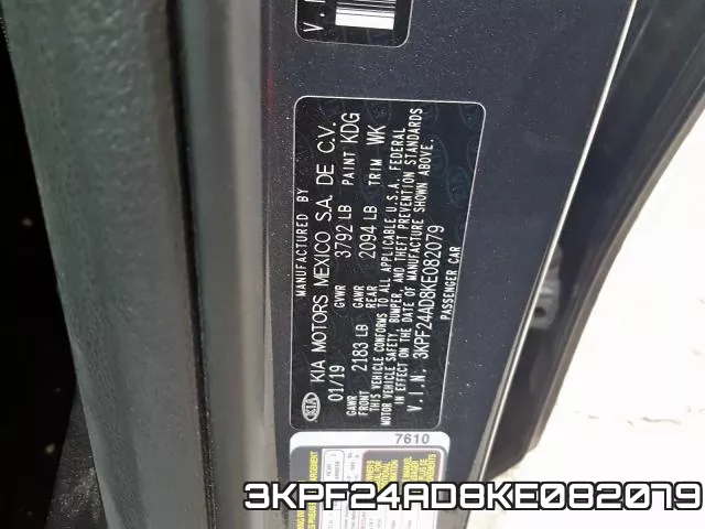 3KPF24AD8KE082079 фото 2
