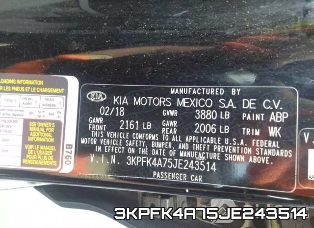 3KPFK4A75JE243514 фото 10