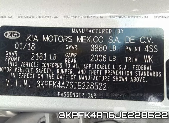 3KPFK4A76JE228522 фото 8