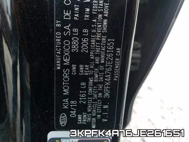 3KPFK4A76JE261651 фото 2