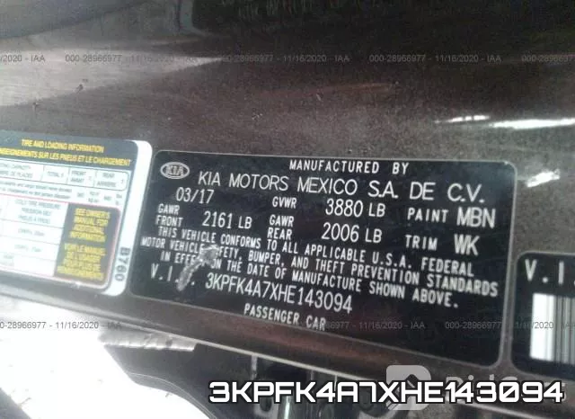 3KPFK4A7XHE143094 фото 10