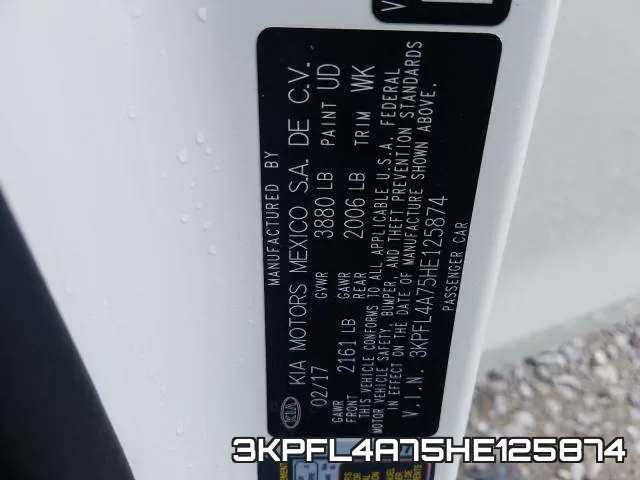 3KPFL4A75HE125874 фото 2