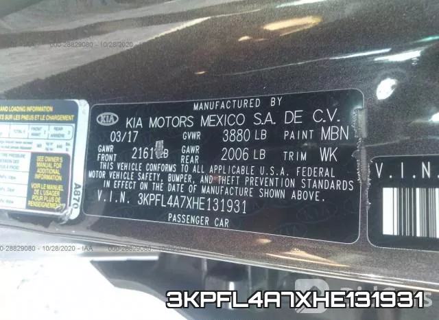 3KPFL4A7XHE131931 фото 10