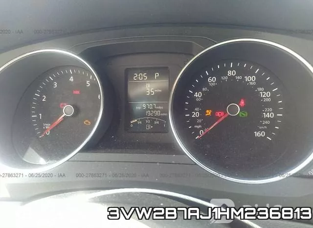 3VW2B7AJ1HM236813 фото 8