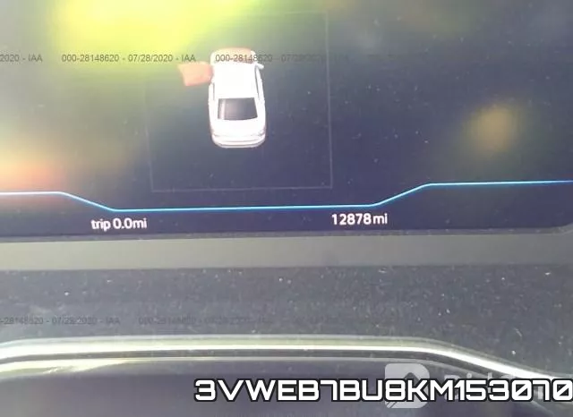 3VWEB7BU8KM153070 фото 8