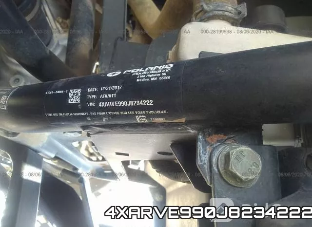 4XARVE990J8234222 фото 2