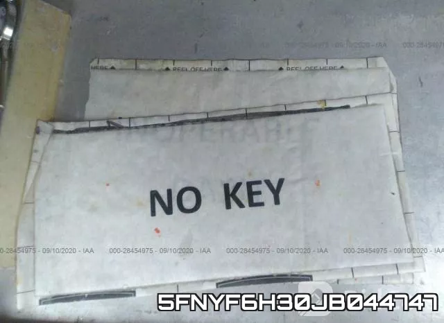 5FNYF6H30JB044747 фото 8